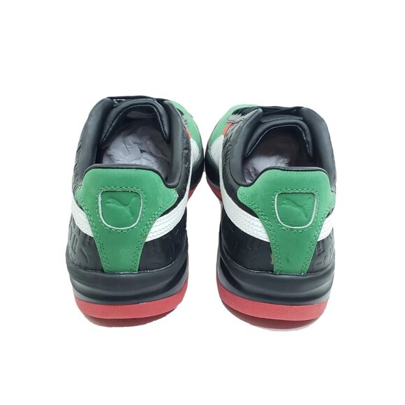 PUMA GV Special Mens Sneakers Black Green Red White Leather Size US 10 - Picture 6 of 10